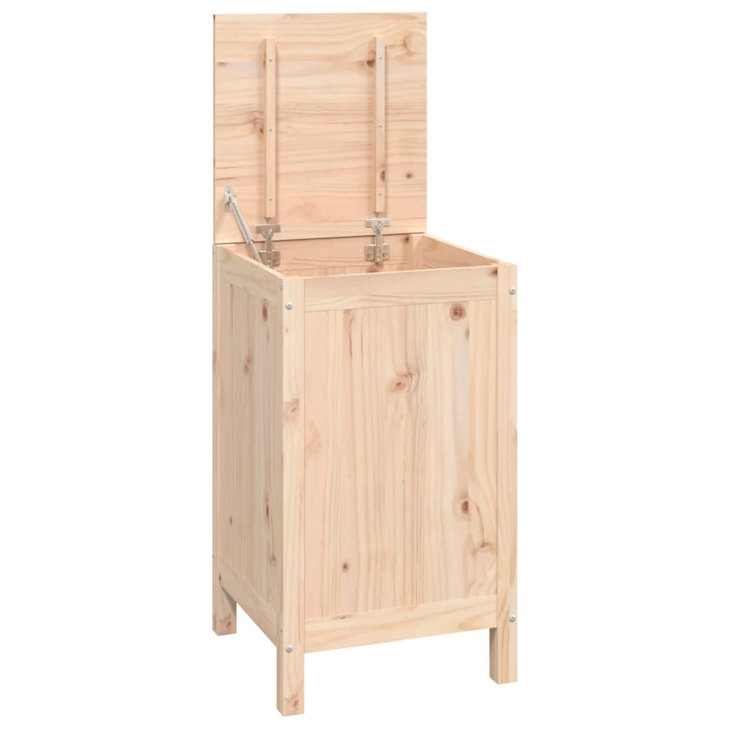 Laundry Chest 44x44x76 cm Solid Pine