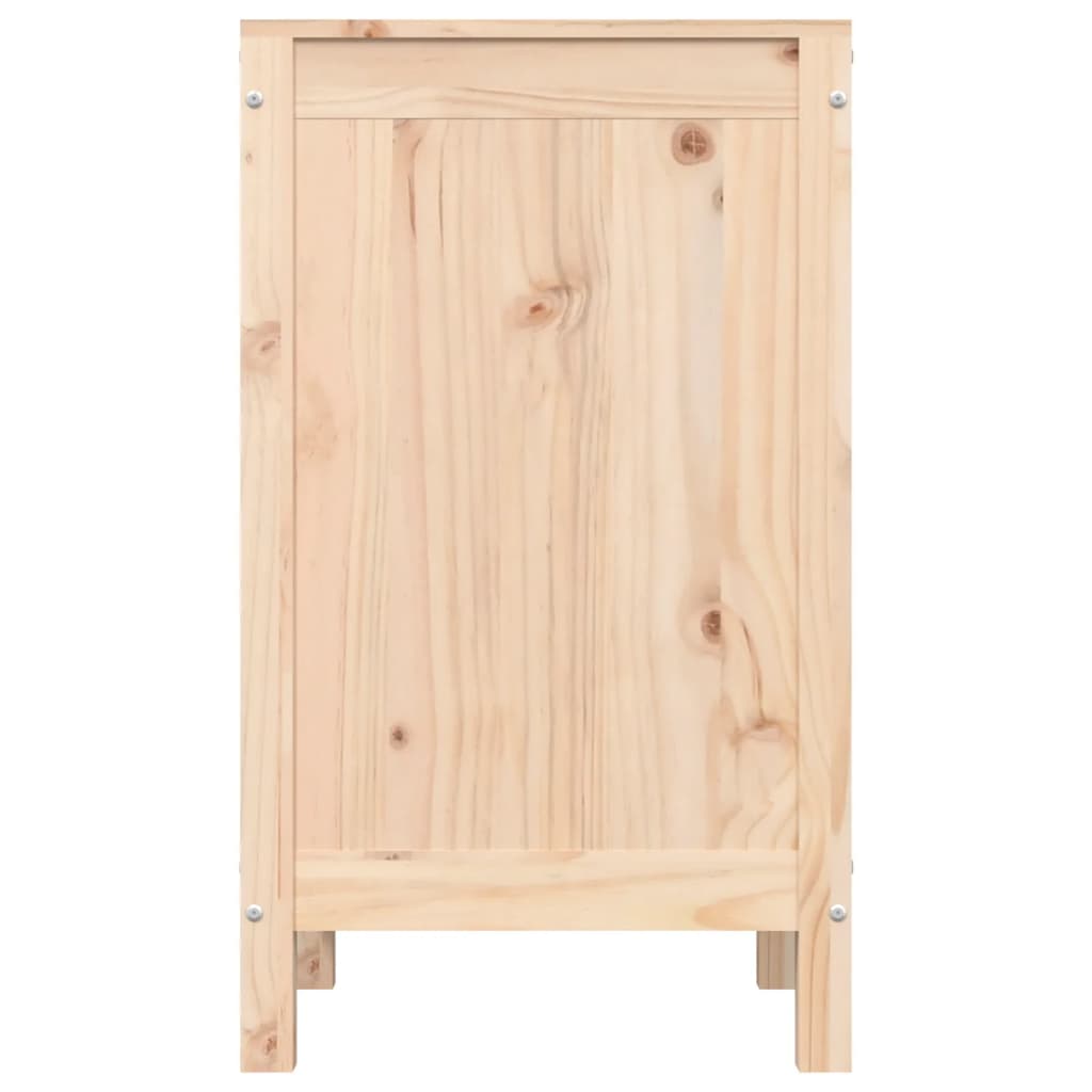 Laundry Chest 44x44x76 cm Solid Pine