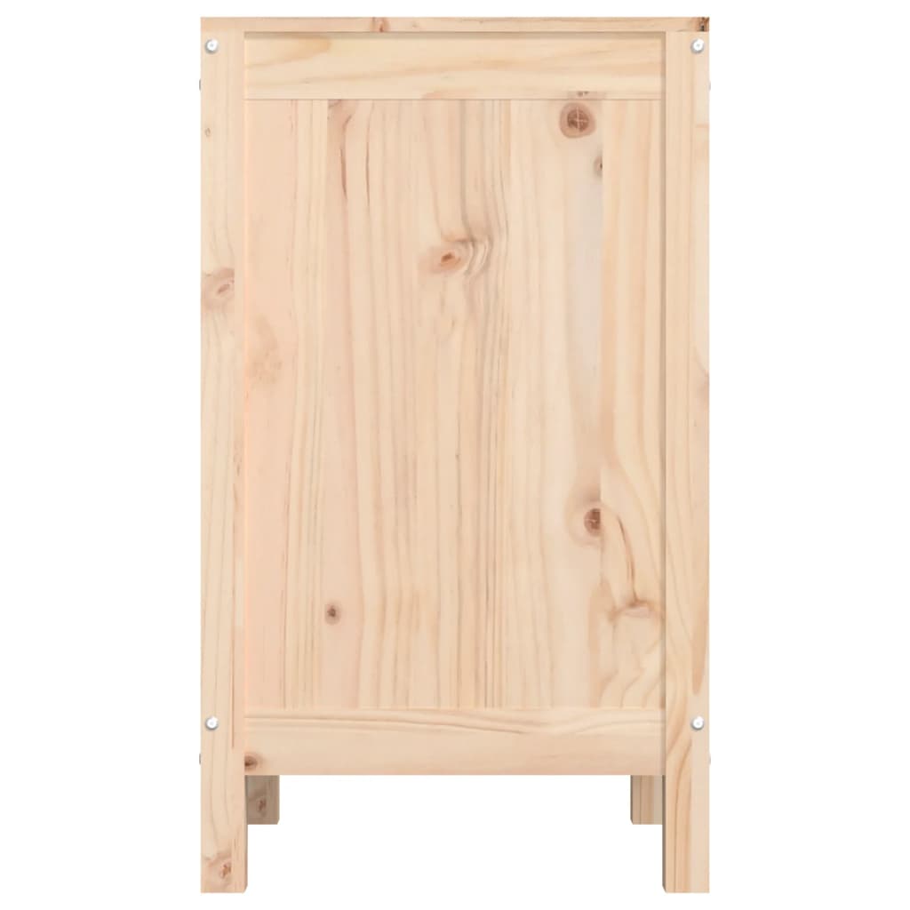 Laundry Chest 44x44x76 cm Solid Pine