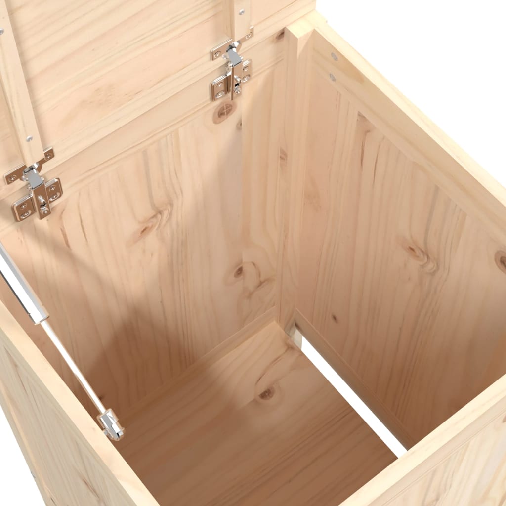Laundry Chest 44x44x76 cm Solid Pine