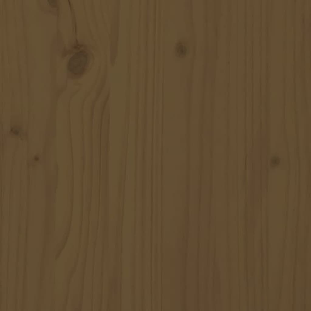 Laundry Chest Honey Brown 44x44x76cm Solid Pine