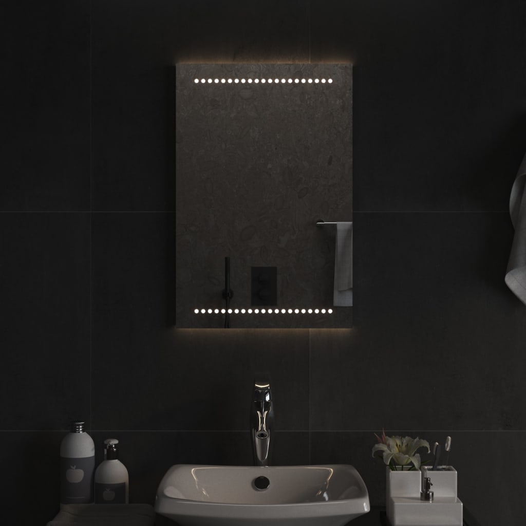 Miroir de salle de bain LED 40x60 cm