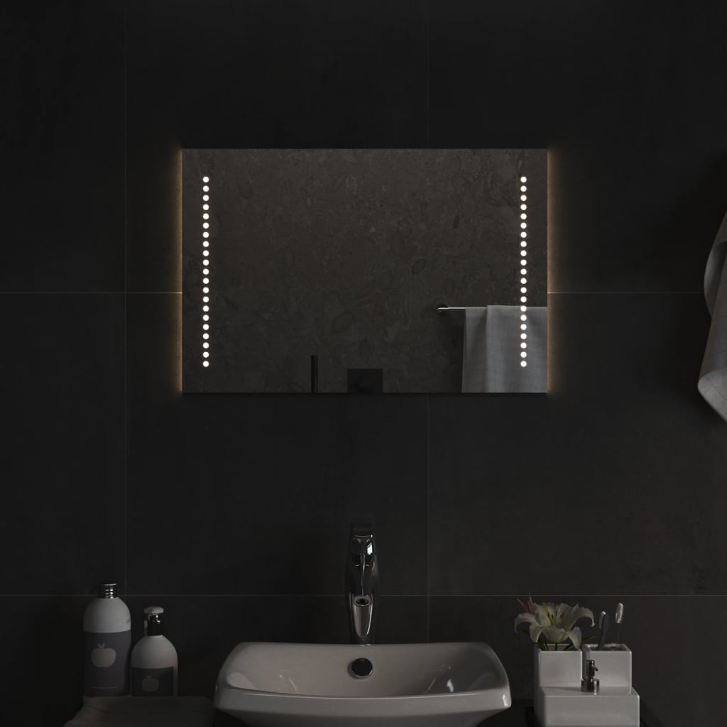 Miroir de salle de bain LED 40x60 cm