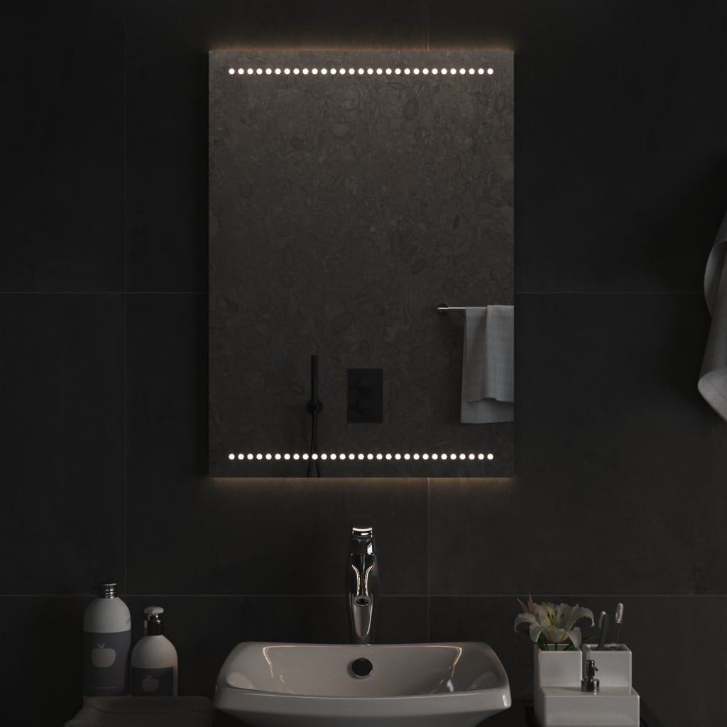 Miroir de salle de bain LED 50x70 cm