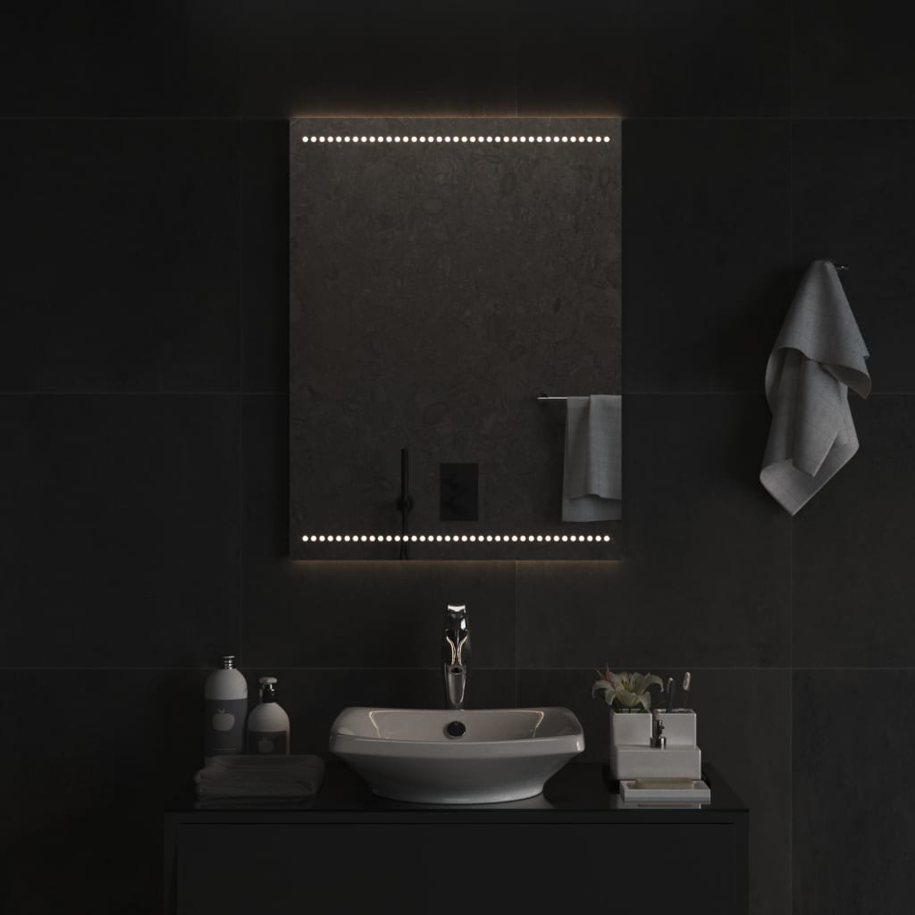 Miroir de salle de bain LED 60x80 cm