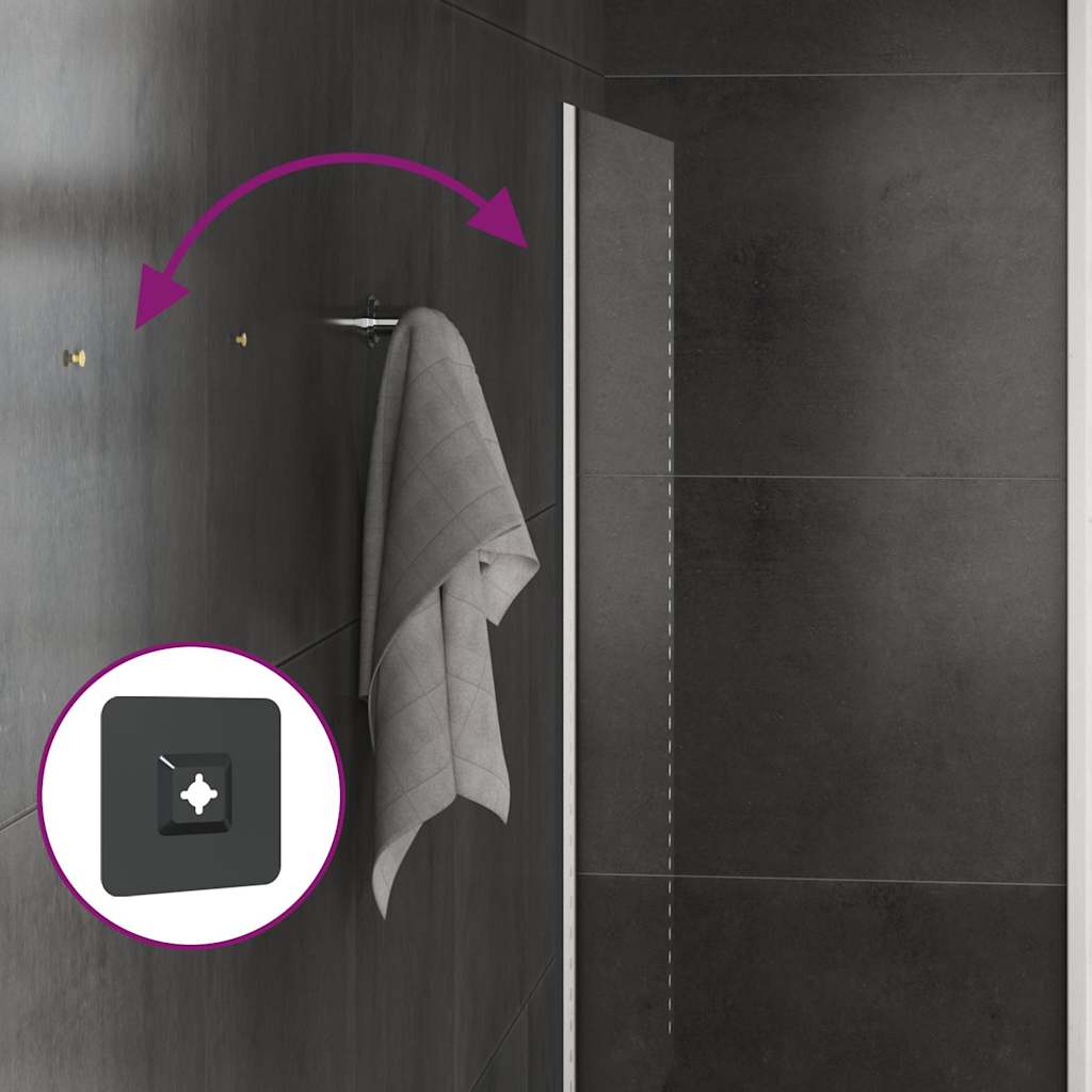 Miroir de salle de bain LED 60x80 cm