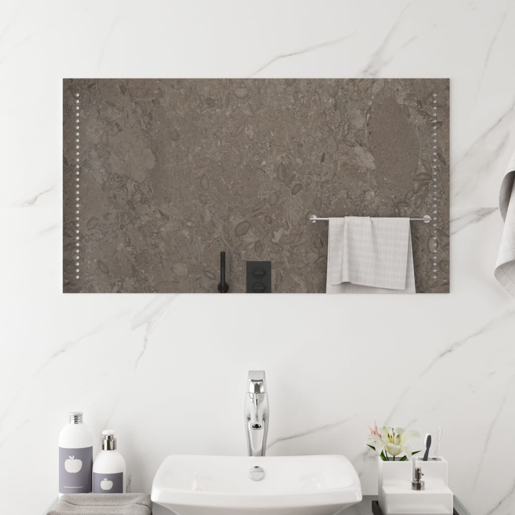 Miroir de salle de bain LED 50x90 cm
