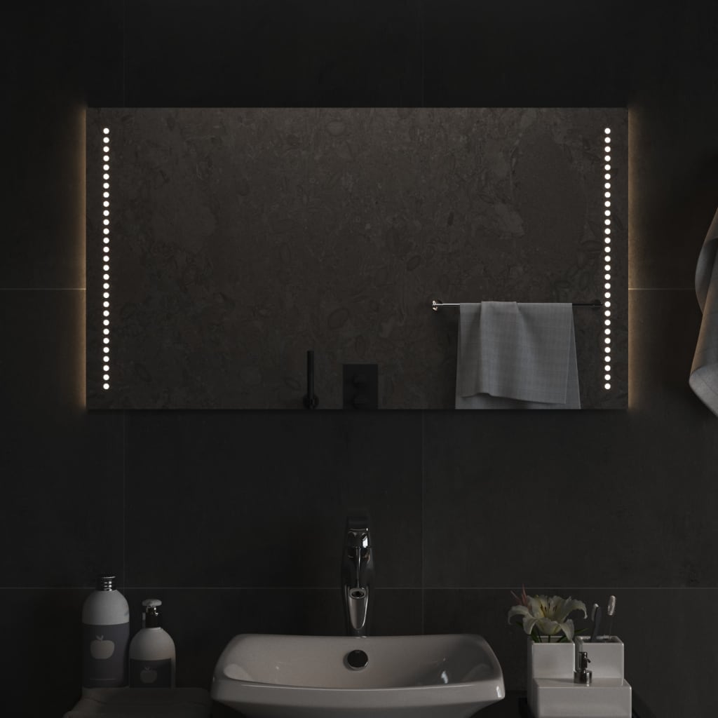 Miroir de salle de bain LED 50x90 cm