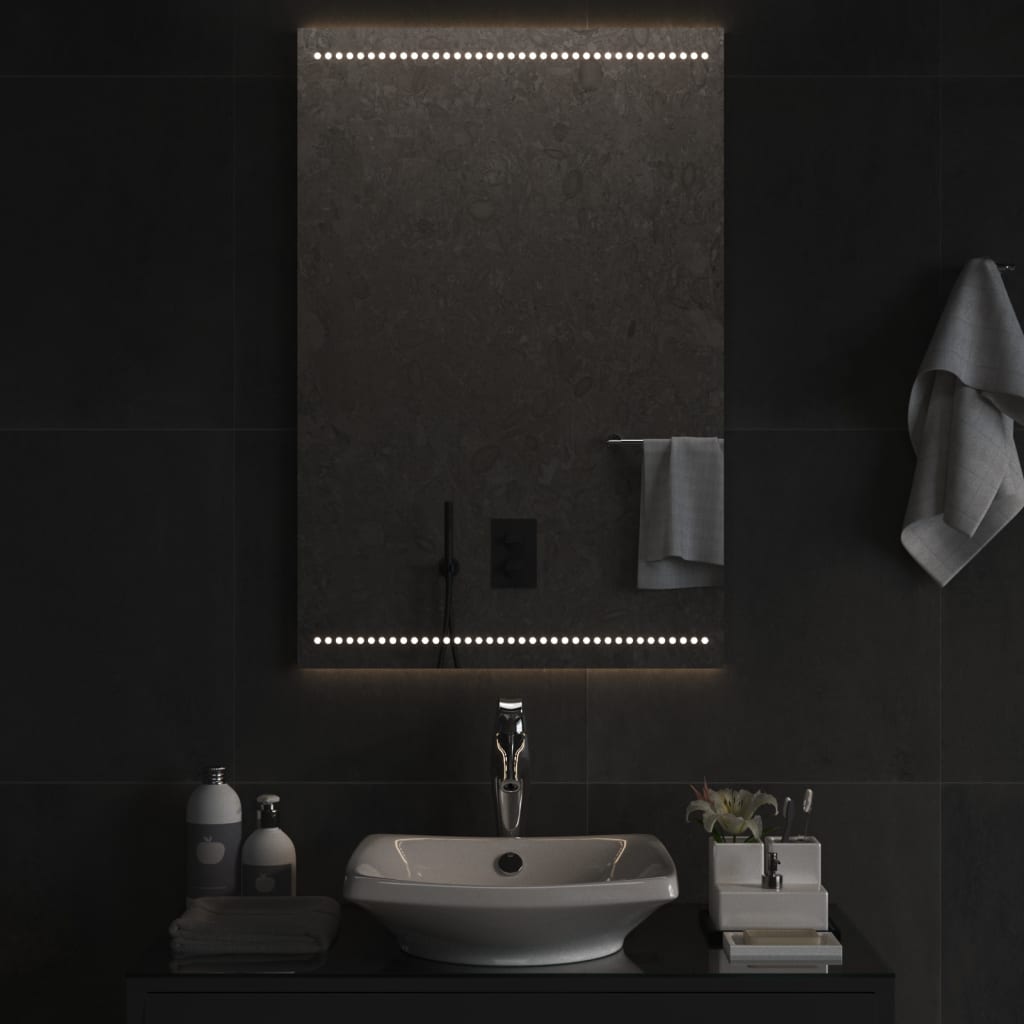Miroir de salle de bain LED 60x90 cm