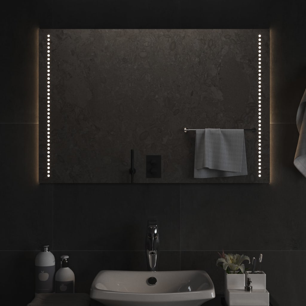 Miroir de salle de bain LED 60x90 cm