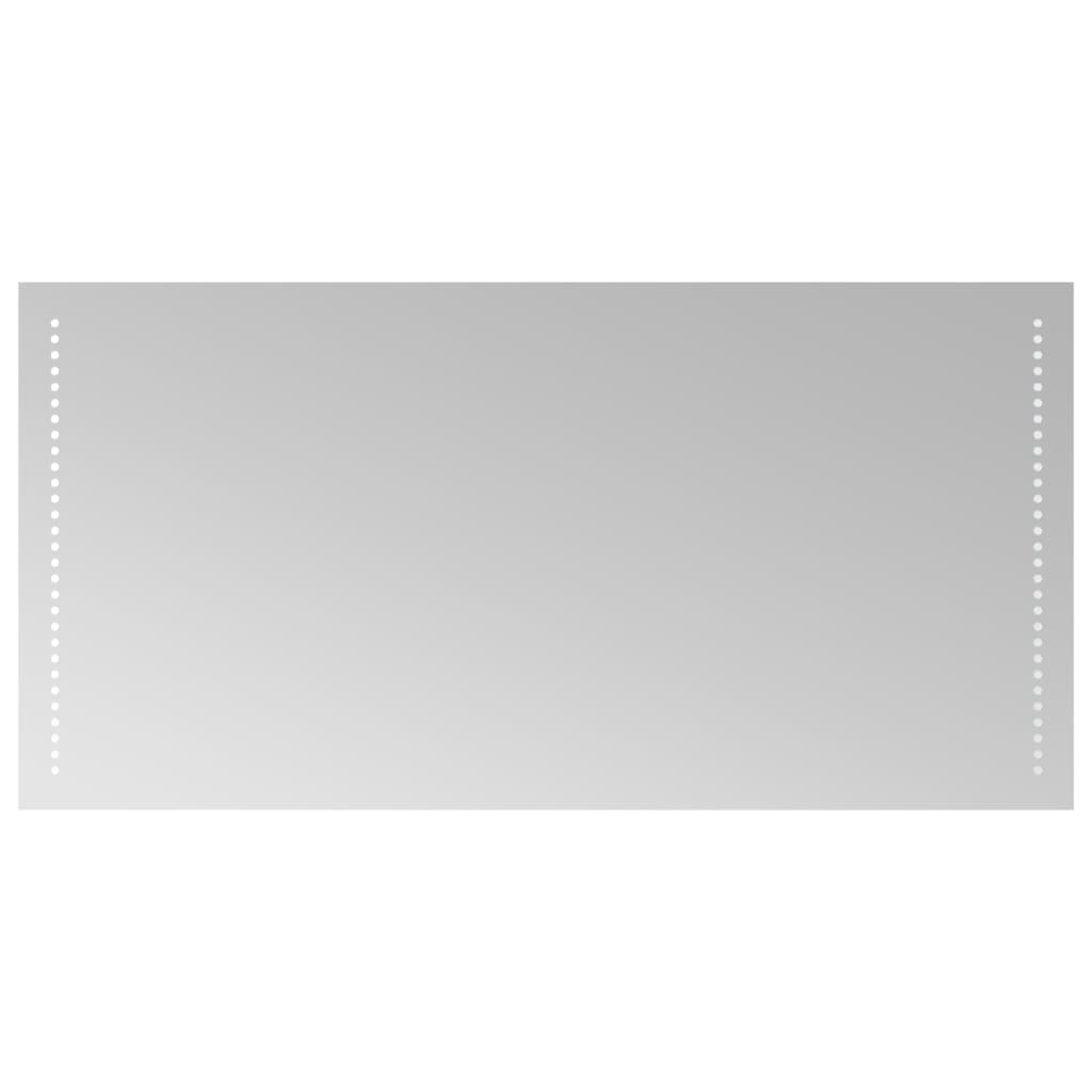 Miroir de salle de bain LED 50x100 cm