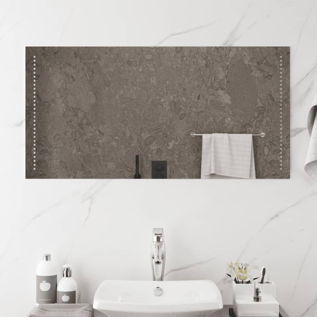 Miroir de salle de bain LED 50x100 cm