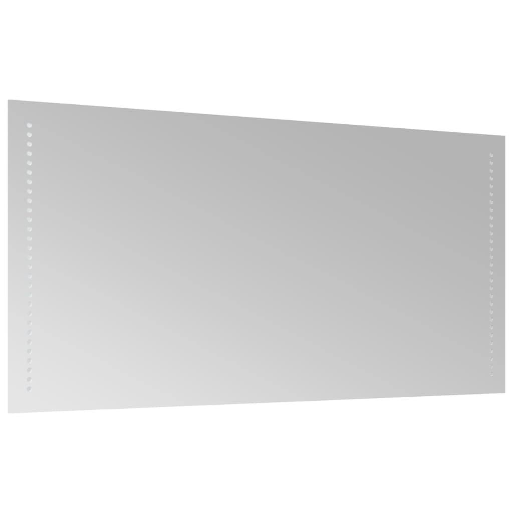 Miroir de salle de bain LED 50x100 cm