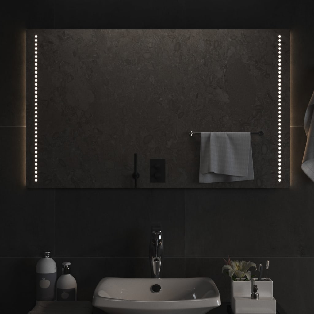 Miroir de salle de bain LED 60x100 cm