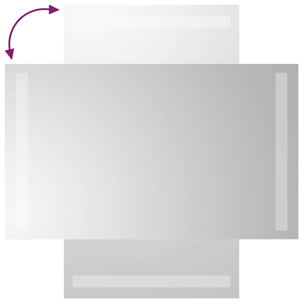 LED Bathroom Mirror 30x60 cm