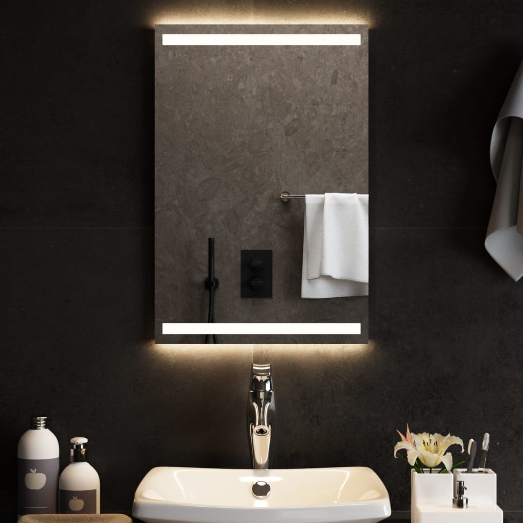 Miroir de salle de bain LED 40x60 cm