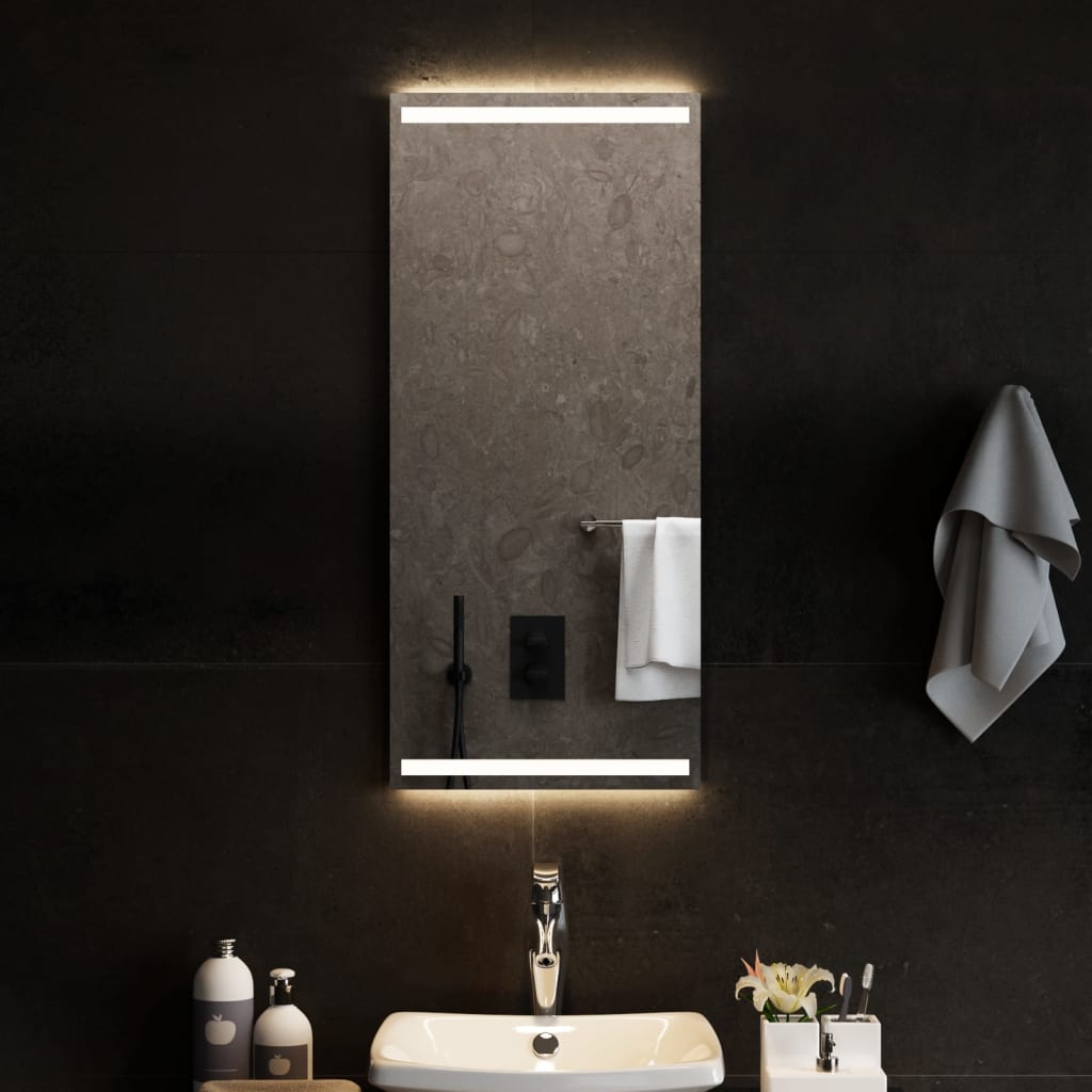 Miroir de salle de bain LED 40x90 cm