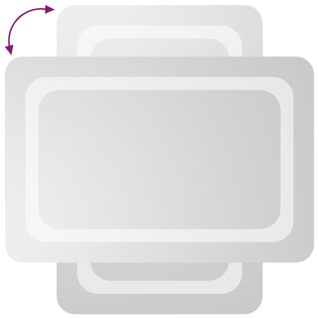 LED Bathroom Mirror 40x60 cm