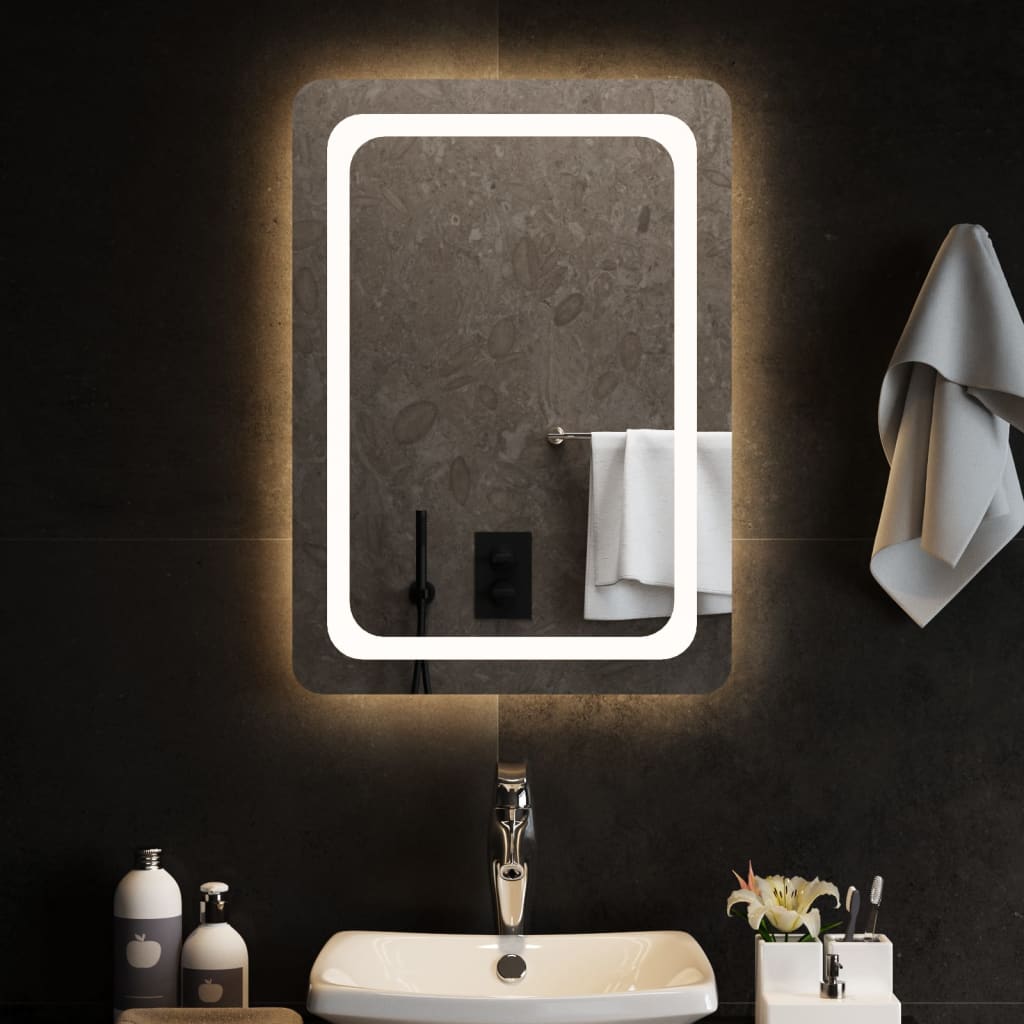 Miroir de salle de bain LED 50x70 cm
