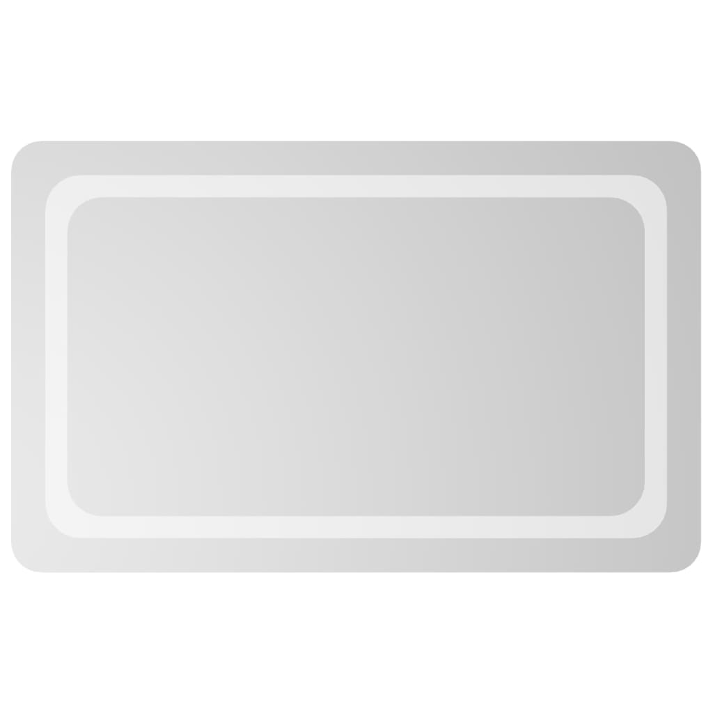 Miroir de salle de bain LED 50x80 cm
