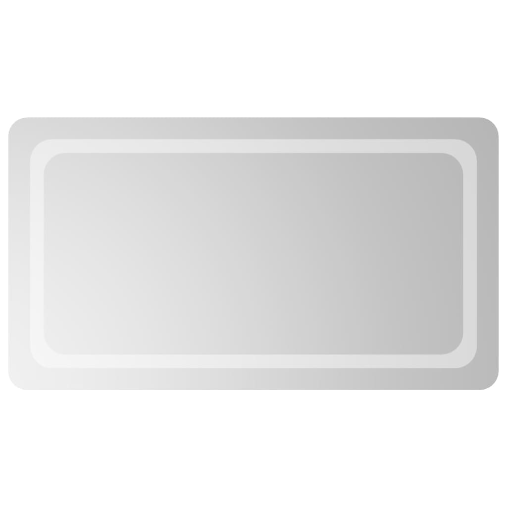 Miroir de salle de bain LED 50x90 cm