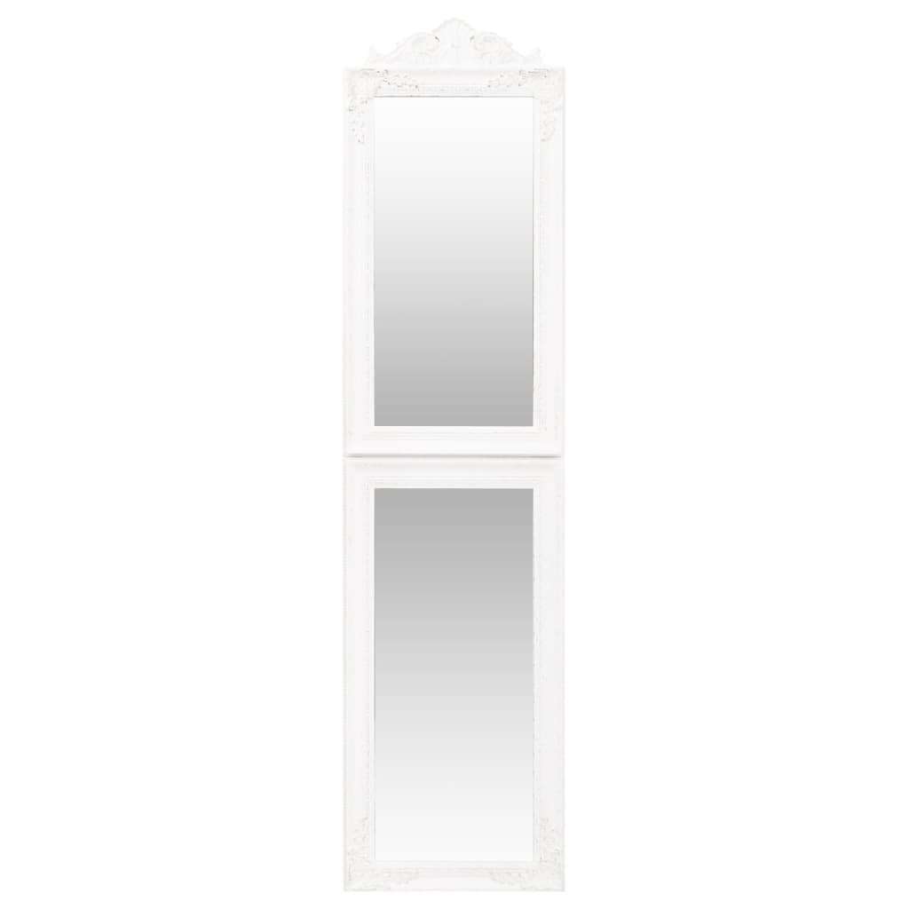 White Full-Length Mirror 40x160 cm