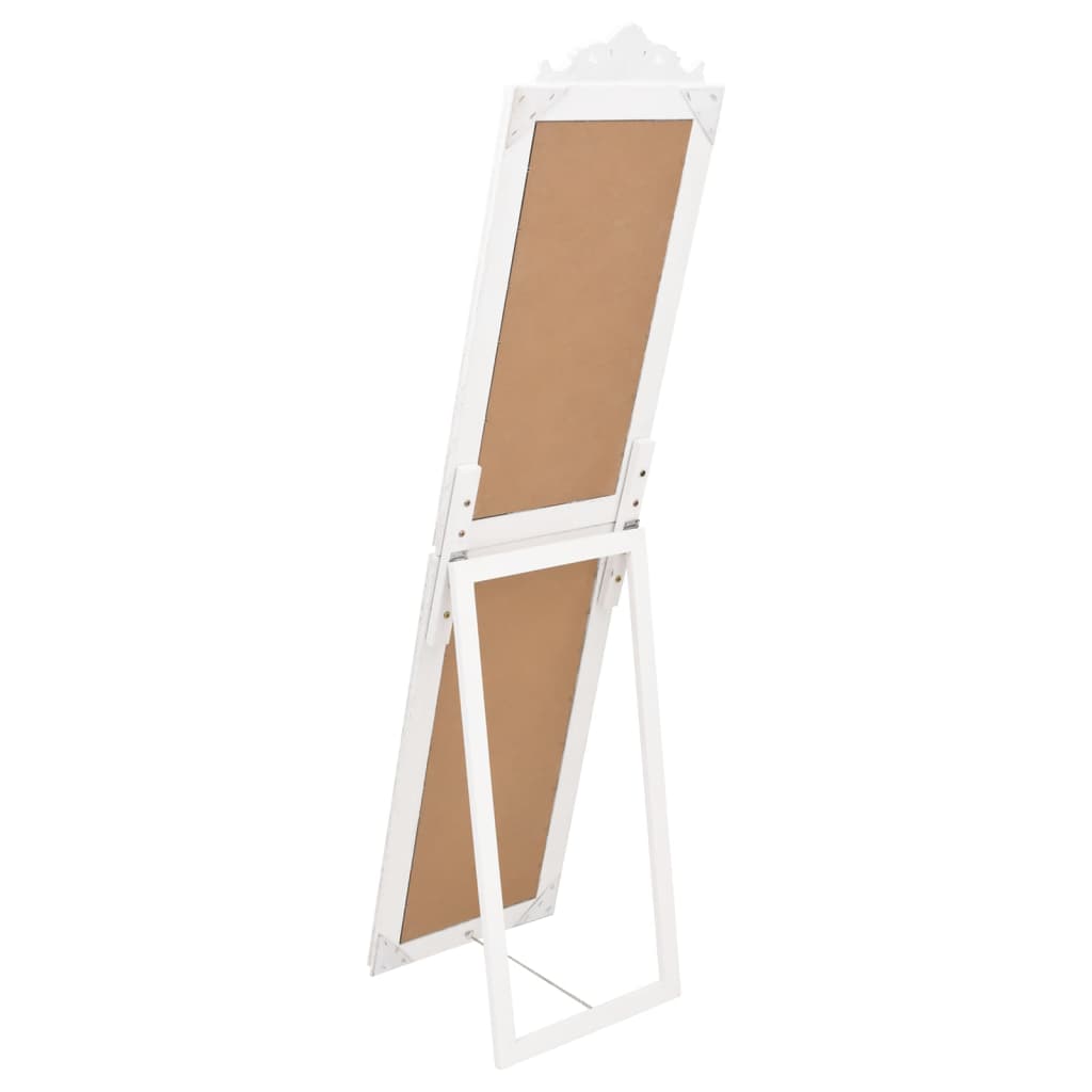 White Full-Length Mirror 40x160 cm