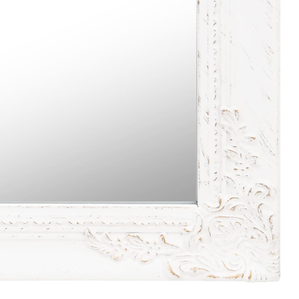 White Full-Length Mirror 40x160 cm