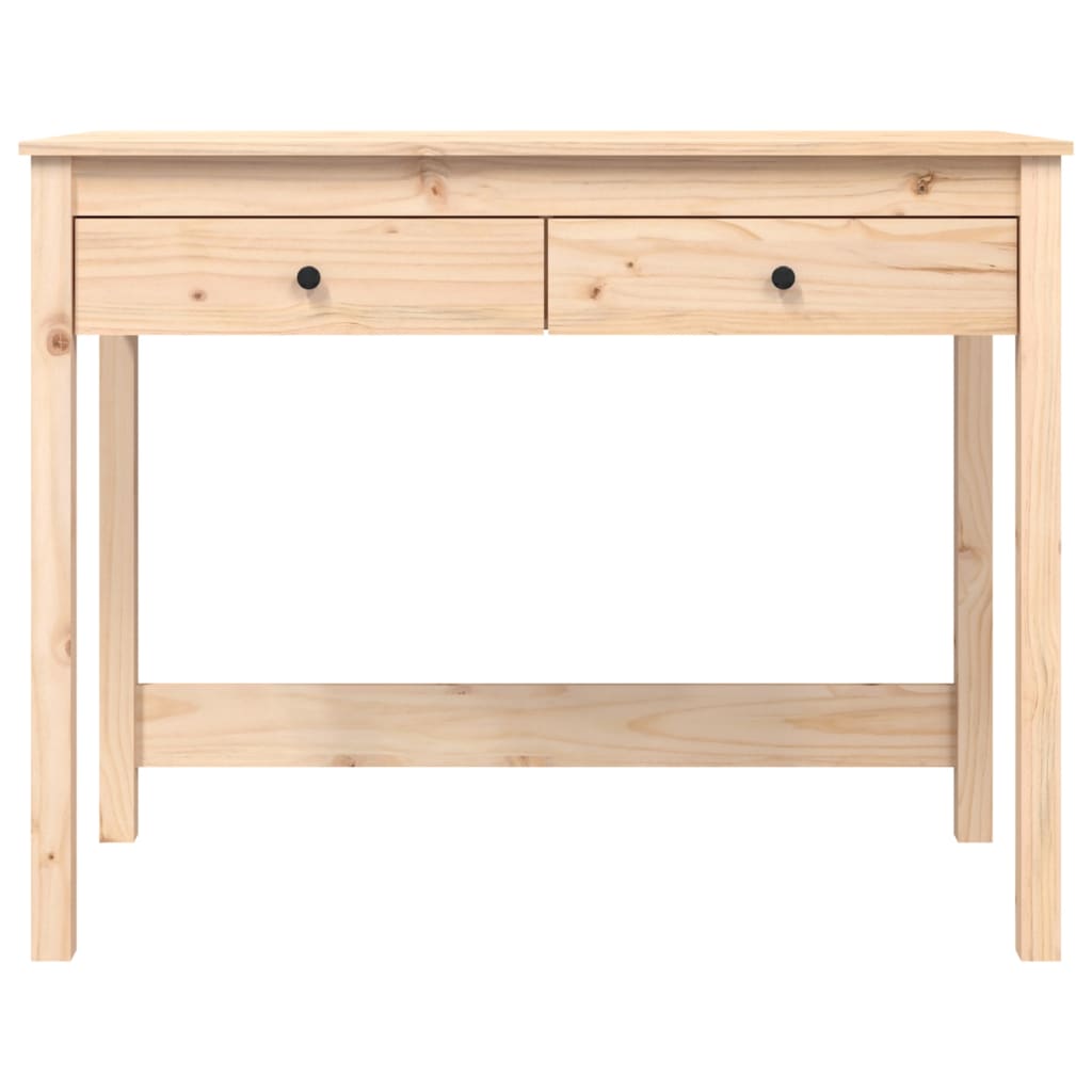 Desk with Drawers 100x50x78 cm Solid Pine