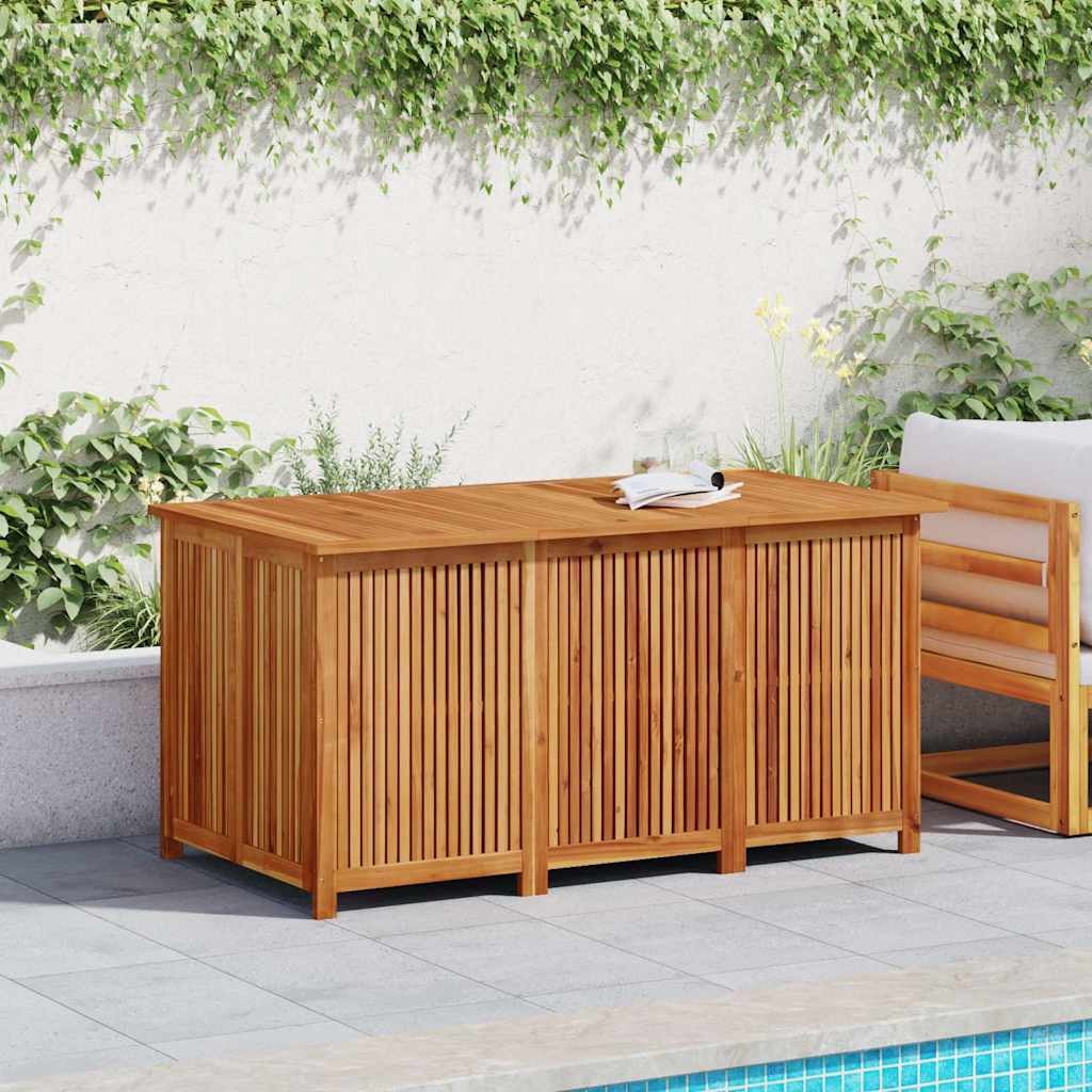 Gartenbox 150x80x75 cm Massivholz Akazie