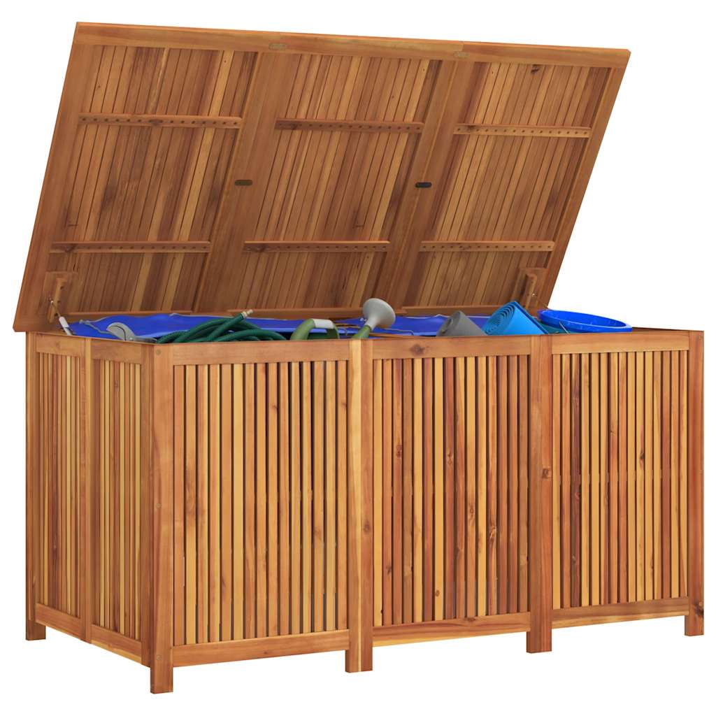 Gartenbox 150x80x75 cm Massivholz Akazie