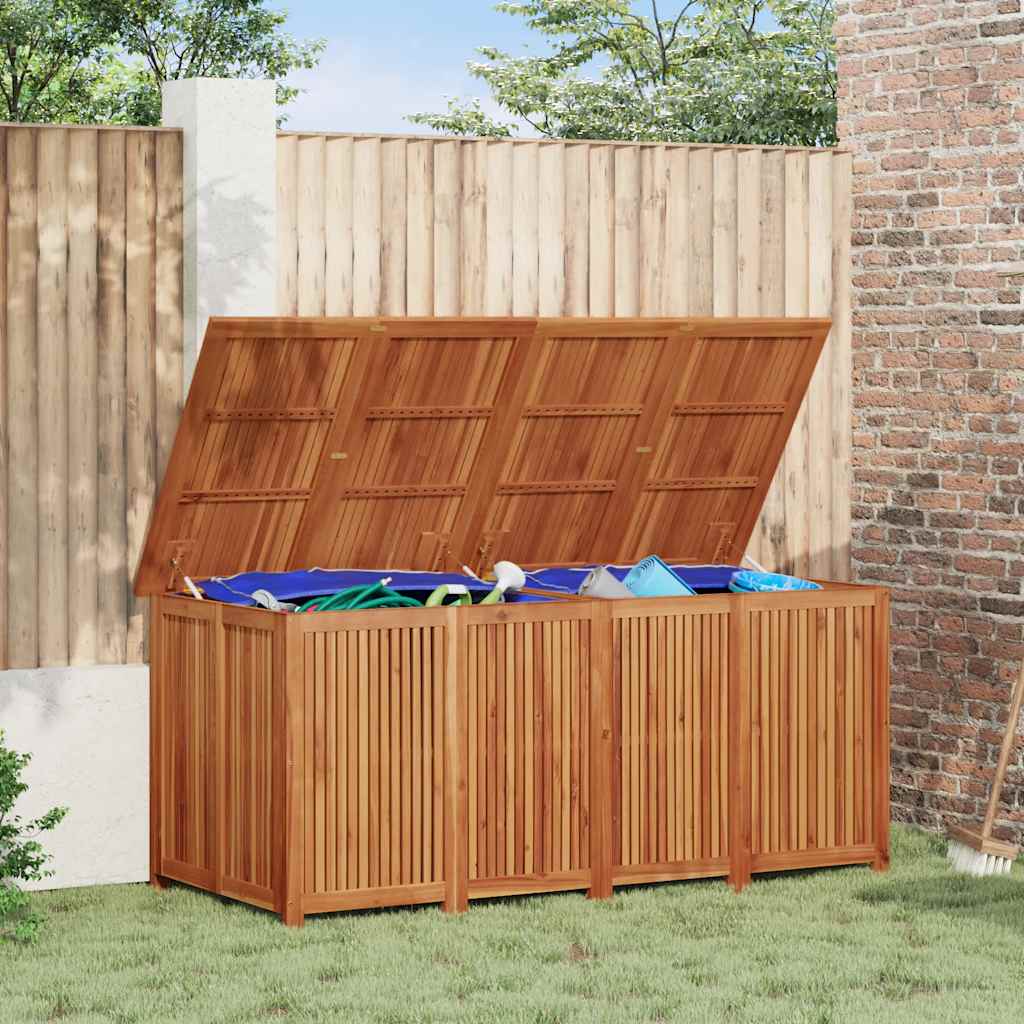 Gartenbox 175x80x75 cm Massivholz Akazie