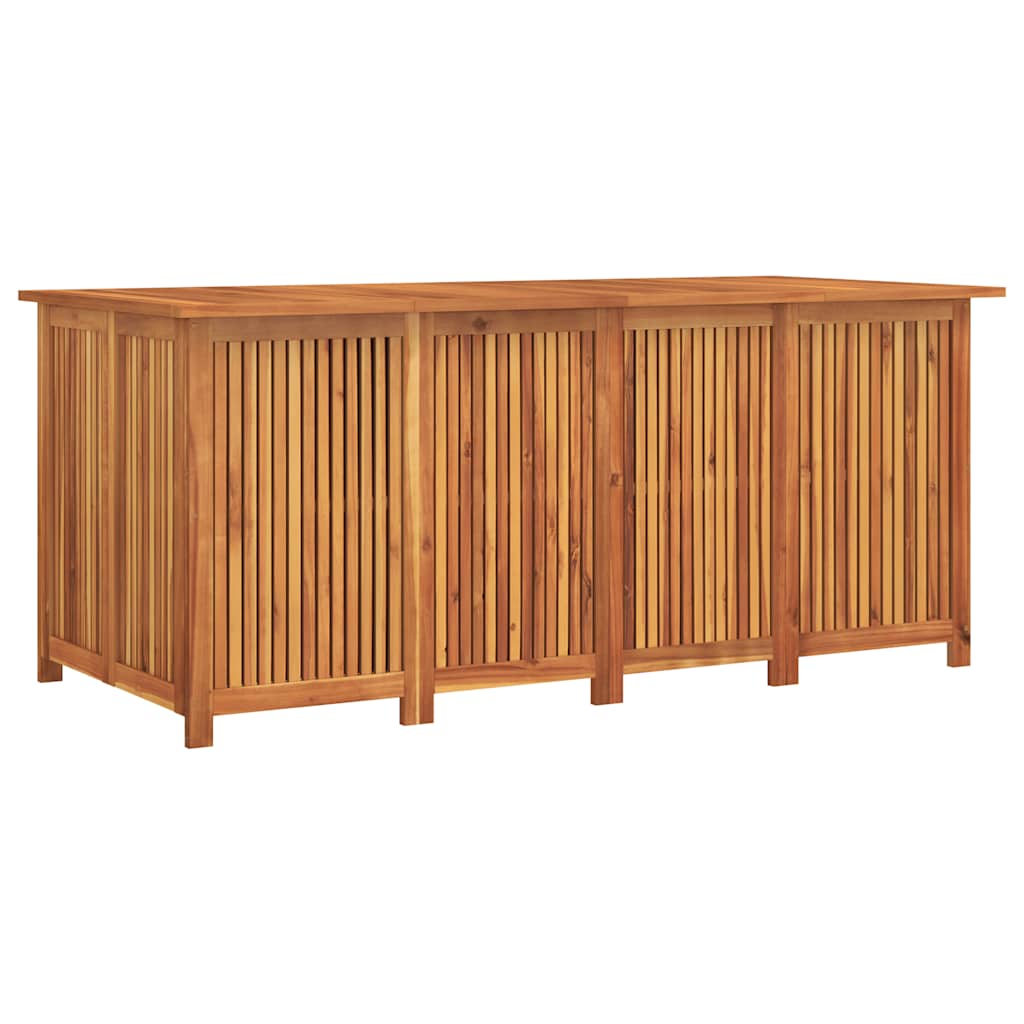 Gartenbox 200x80x75 cm Massivholz Akazie