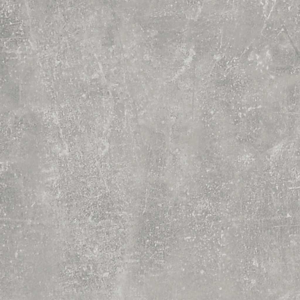 Desk with drawers concrete gray 102x50x76cm engineered wood
