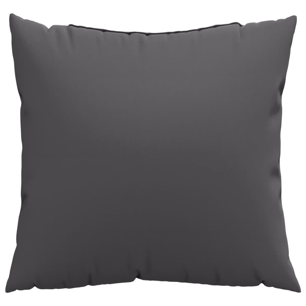 Sofa Cushions 4 pcs. Anthracite 40x40 cm Fabric