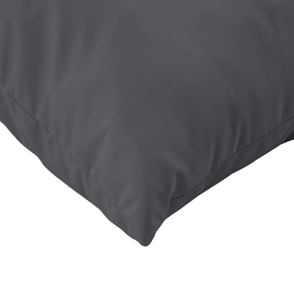 Sofa Cushions 4 pcs. Anthracite 40x40 cm Fabric