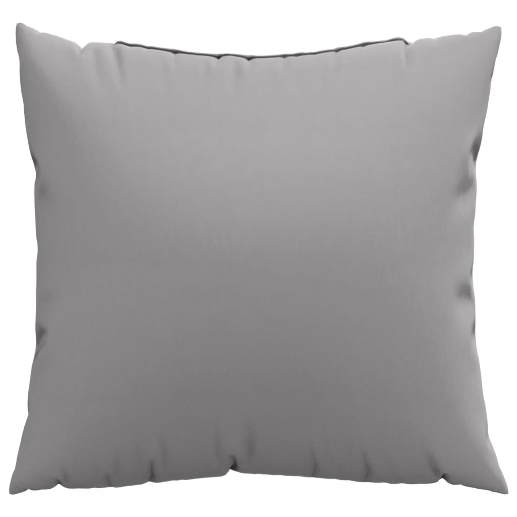 Sofa Cushions 4 pcs. Grey 40x40 cm Fabric