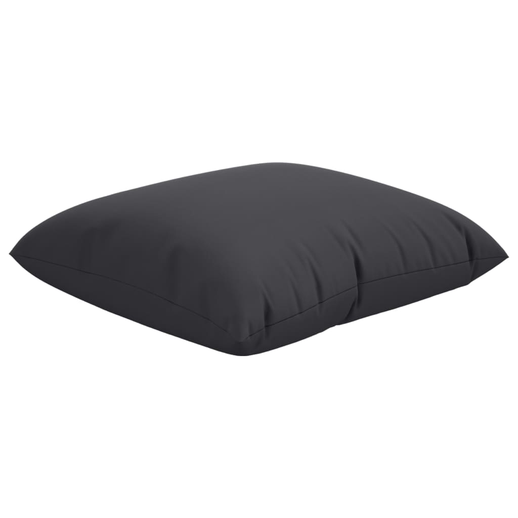Sofa Cushions 4 pcs. Black 40x40 cm Fabric