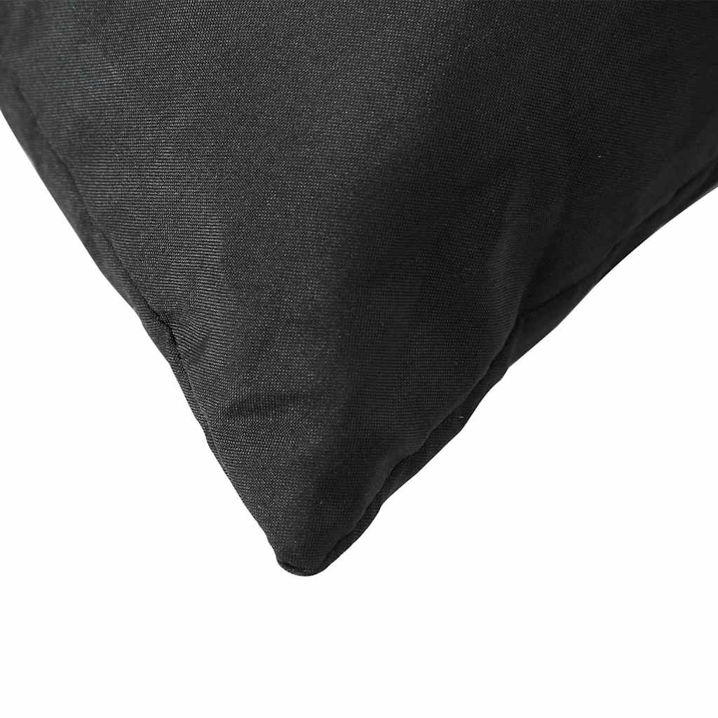 Sofa Cushions 4 pcs. Black 40x40 cm Fabric