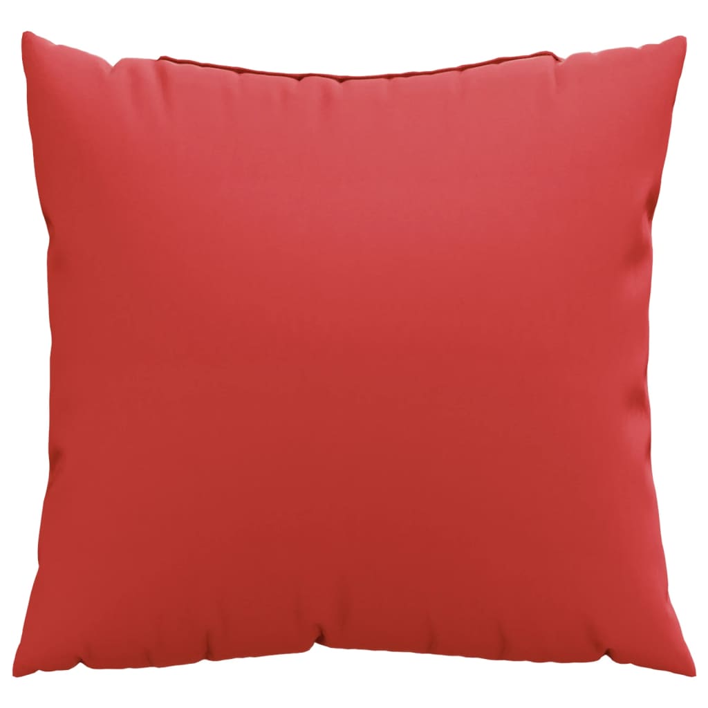 Sofa cushions 4 pcs. Red 50x50 cm Fabric