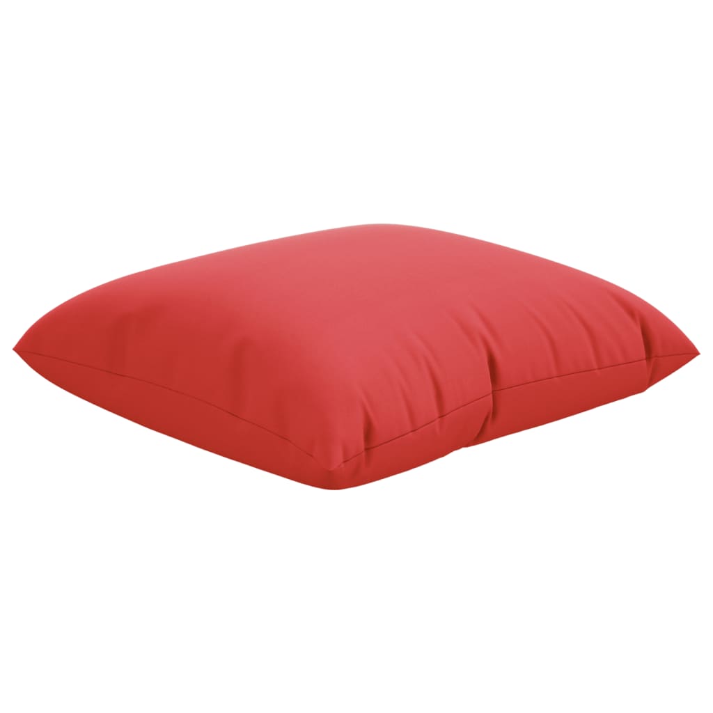 Sofa cushions 4 pcs. Red 50x50 cm Fabric
