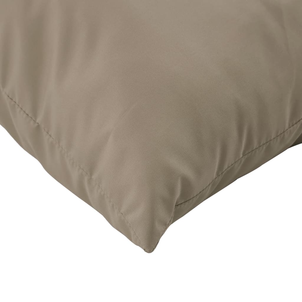 Coussins de canapé 4 pcs Taupe 50x50 cm Tissu