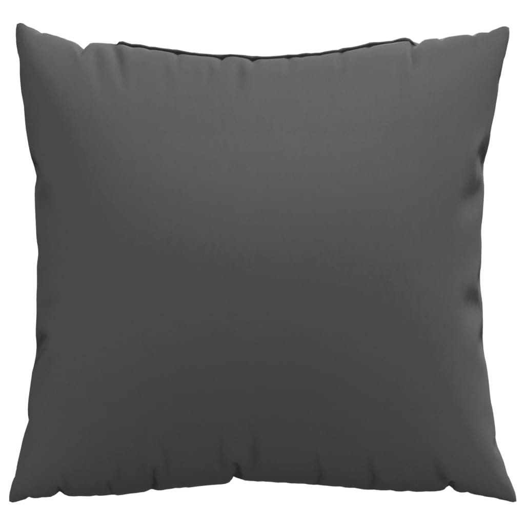 Sofa cushions 4 pcs. Anthracite 60x60 cm Fabric