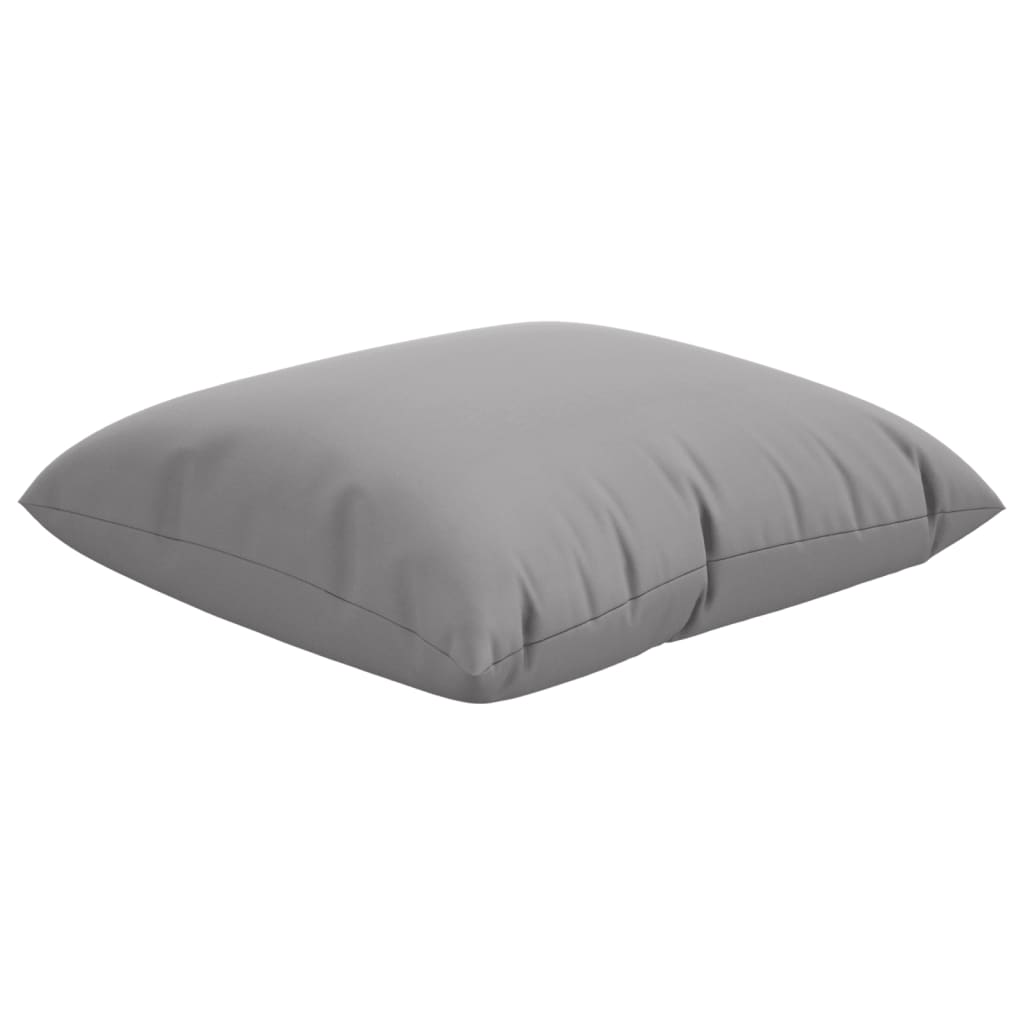 Sofa Cushions 4 pcs. Grey 60x60 cm Fabric