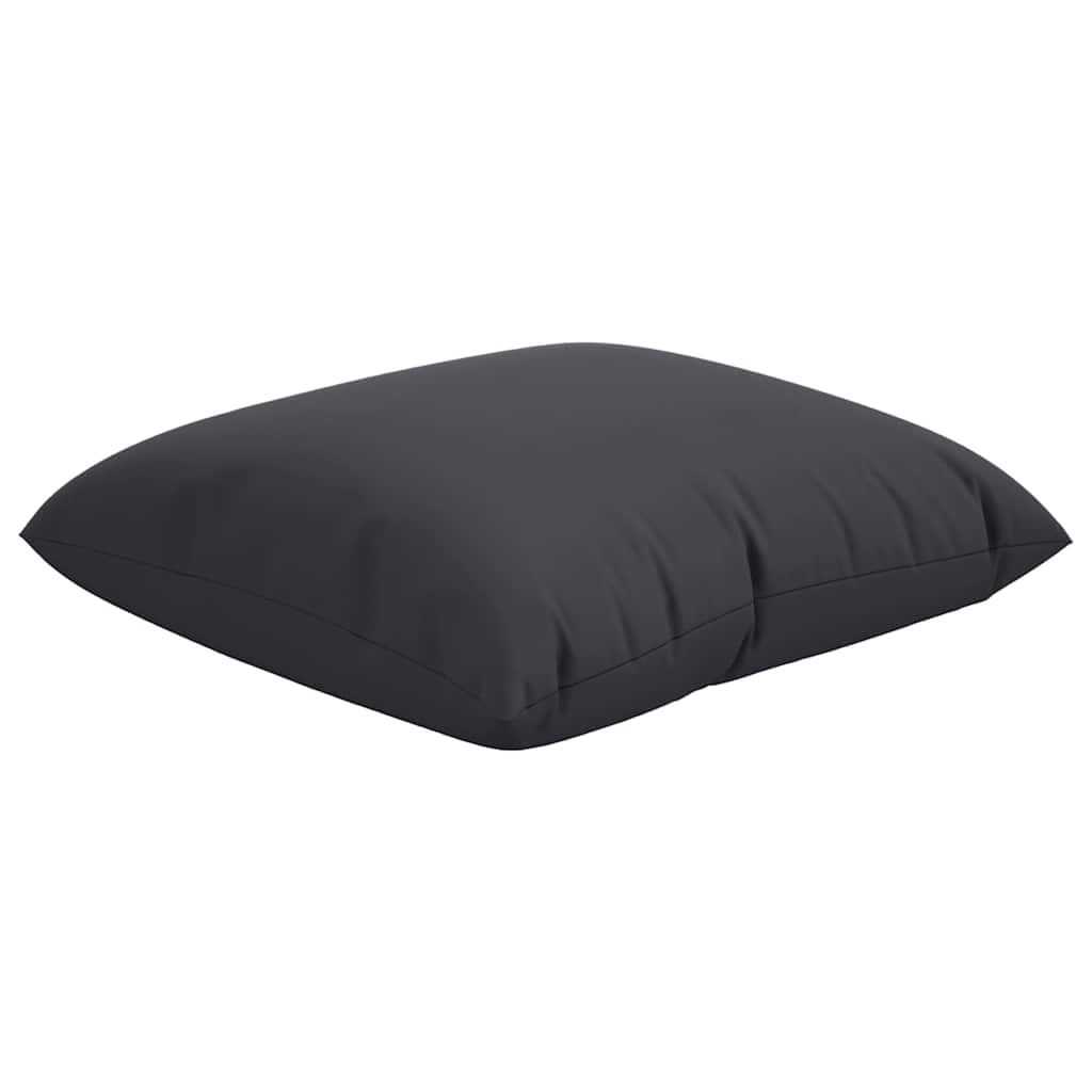 Sofa Cushions 4 pcs. Black 60x60 cm Fabric