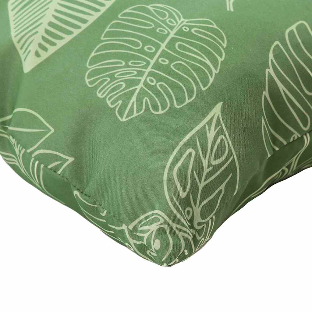 Coussins de diffusion Motif feuille 4 pcs Motif feuille 60 x 60 cm Tissu polyester