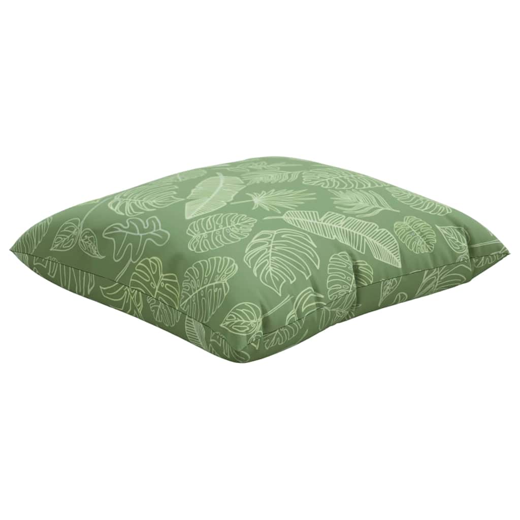 Coussins de diffusion Motif feuille 4 pcs Motif feuille 60 x 60 cm Tissu polyester