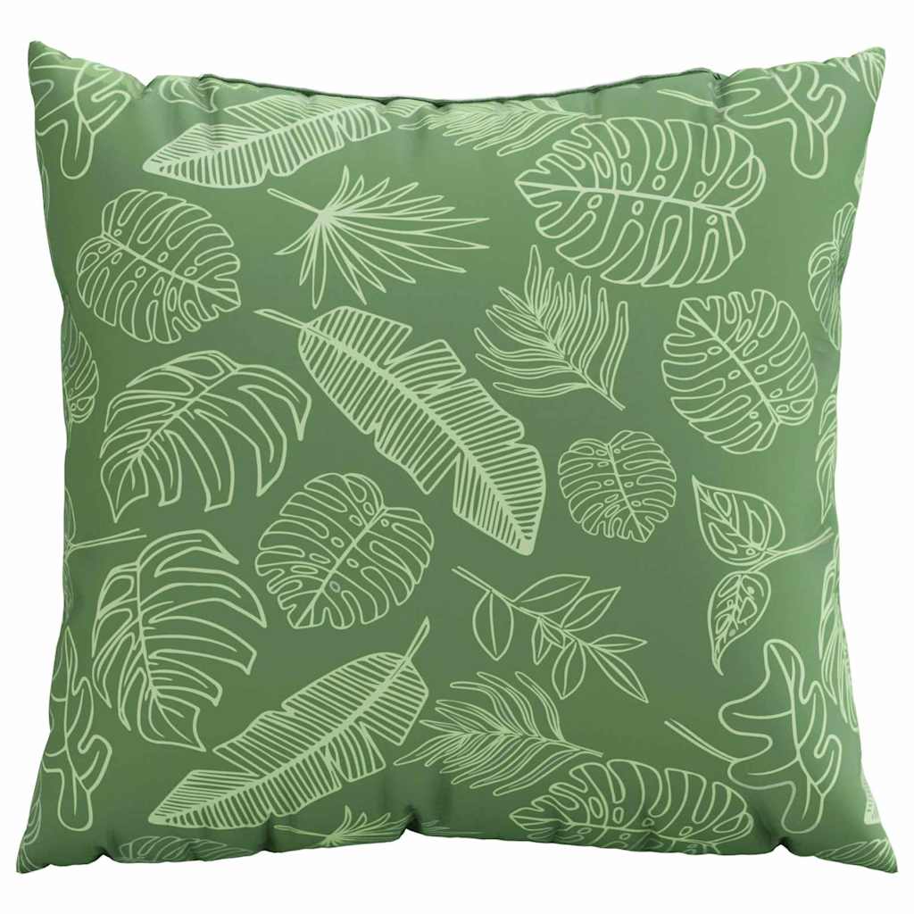 Coussins de diffusion Motif feuille 4 pcs Motif feuille 60 x 60 cm Tissu polyester
