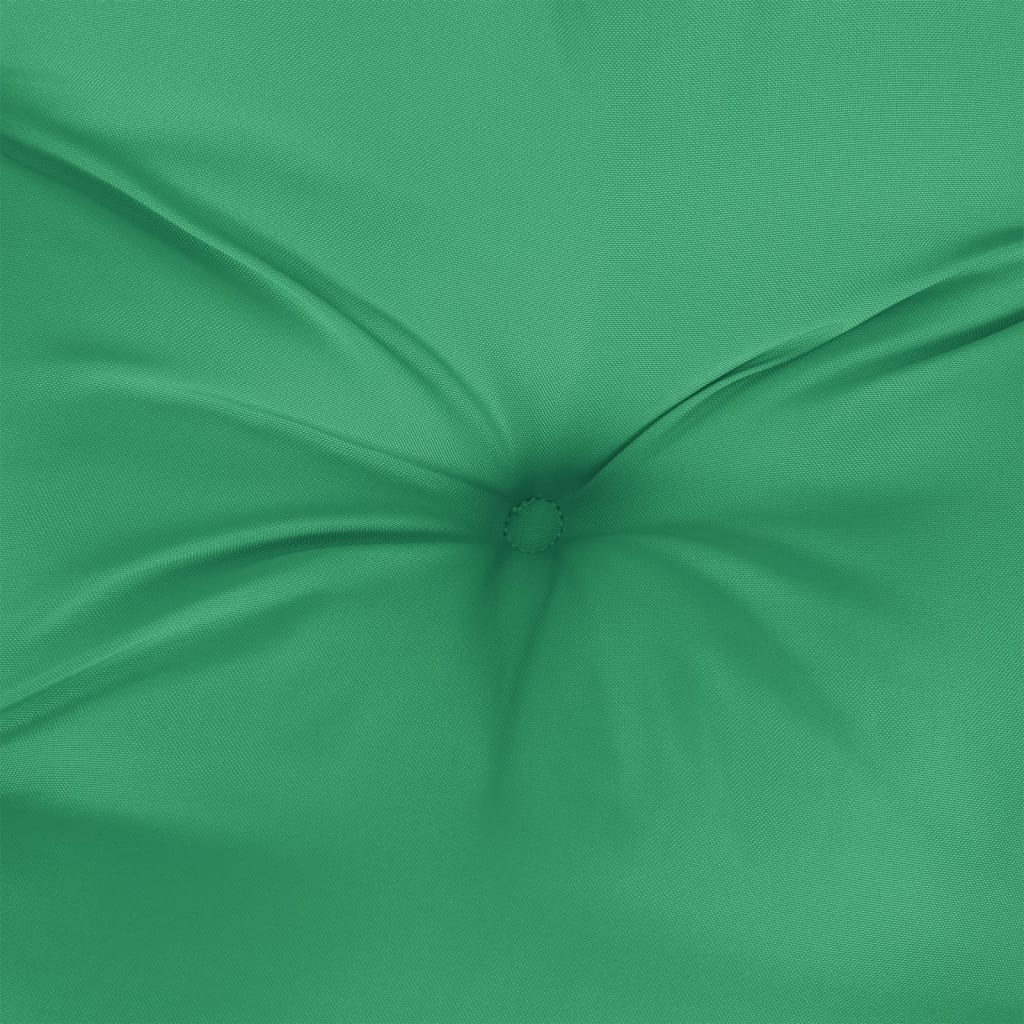 Green Pallet Cushion 60x60x12 cm Fabric