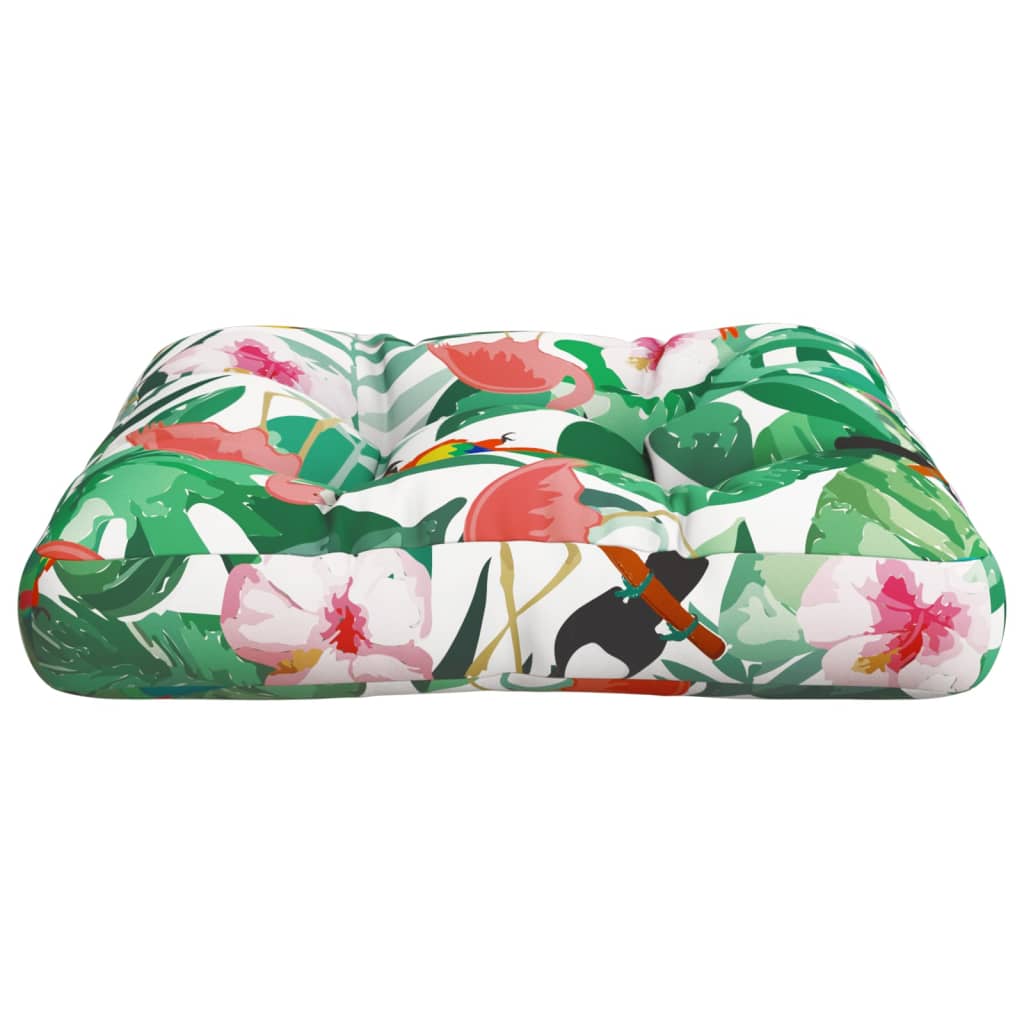 Coussin de palette multicolore 60x60x12 cm Tissu